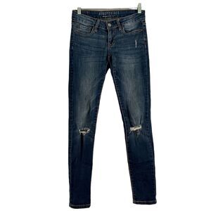 Aeropostale Women's Jegging/Jeans Size 2R Distressed Low-Rise